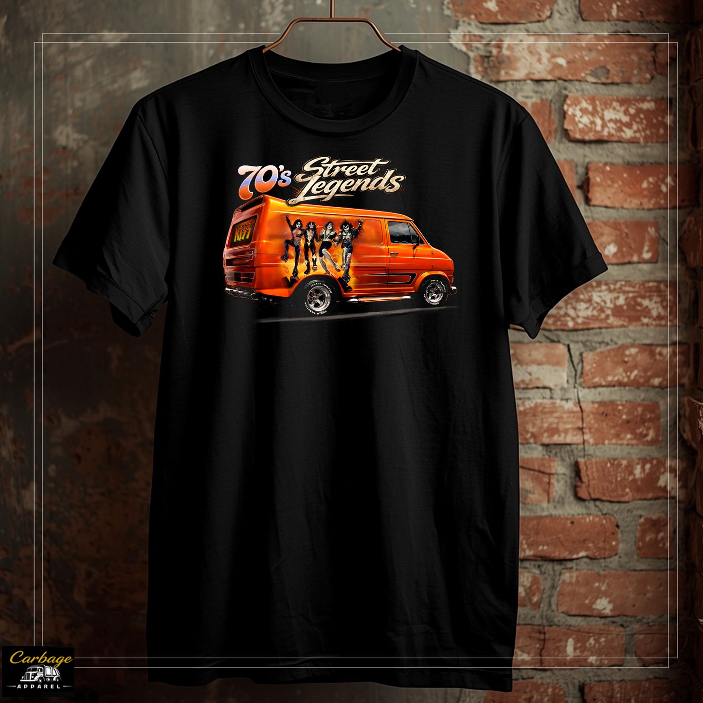 KISS street boogie van, Street Legends. Dodge, Chevy