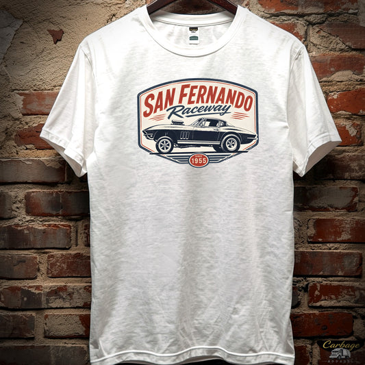 San Fernando T-shirt white 65 Corvette _ unisex