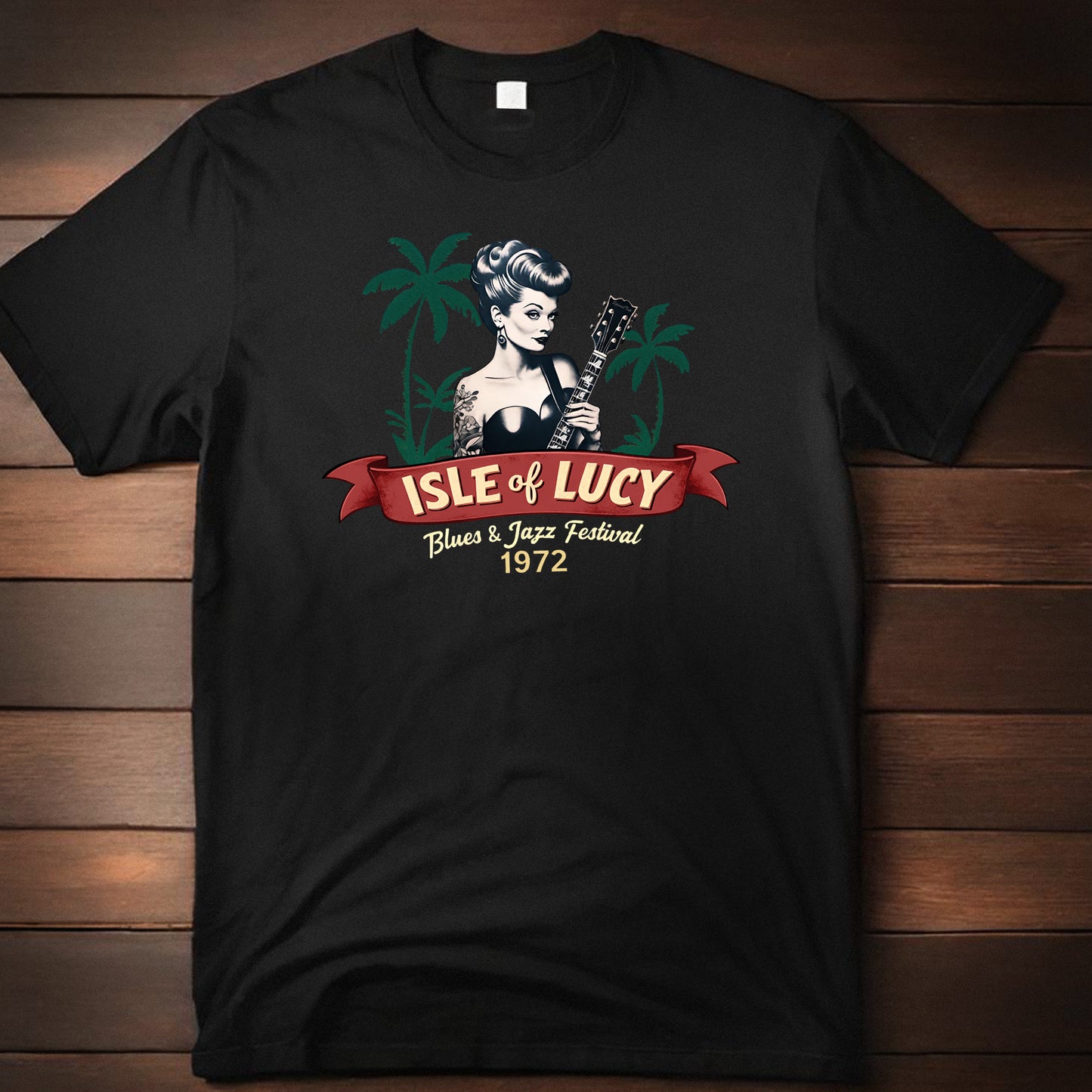 Spinal Tap “Isle of Lucie” 1972 short sleeve crew t-shirt,