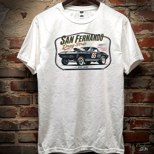San Fernando T-shirt white Corvette _ unisex
