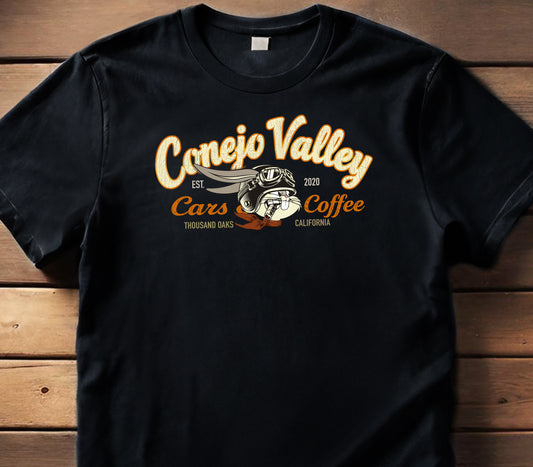 Conejo Valley C&C Rabbit Racer short sleeve crew neck t-shirt