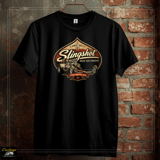 Slingshot chassis co. ll T-shirt black unisex