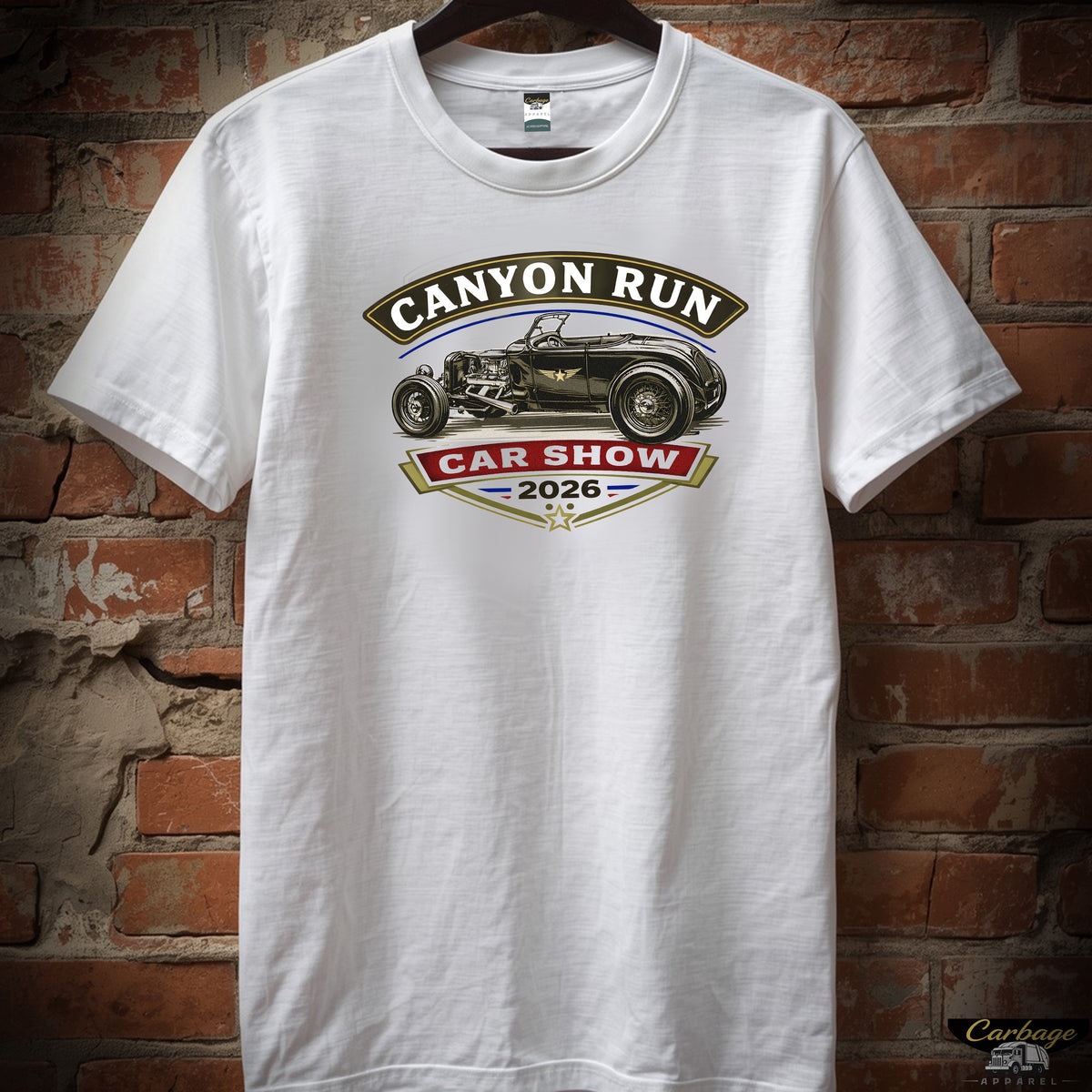 Lake Hughes Canyon run 2026 roadster T-shirt _ unisex